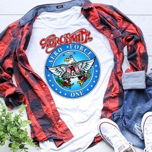 Wayne's World Garth Algar Aerosmith Halloween T-Shirt